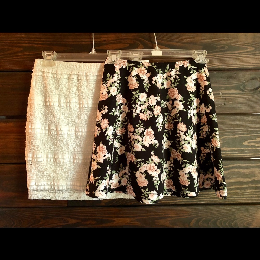 2-for-1 Forever 21 Skirts!